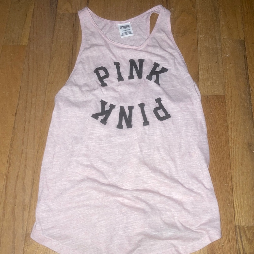 Victoria Secret Pink light pink tank top